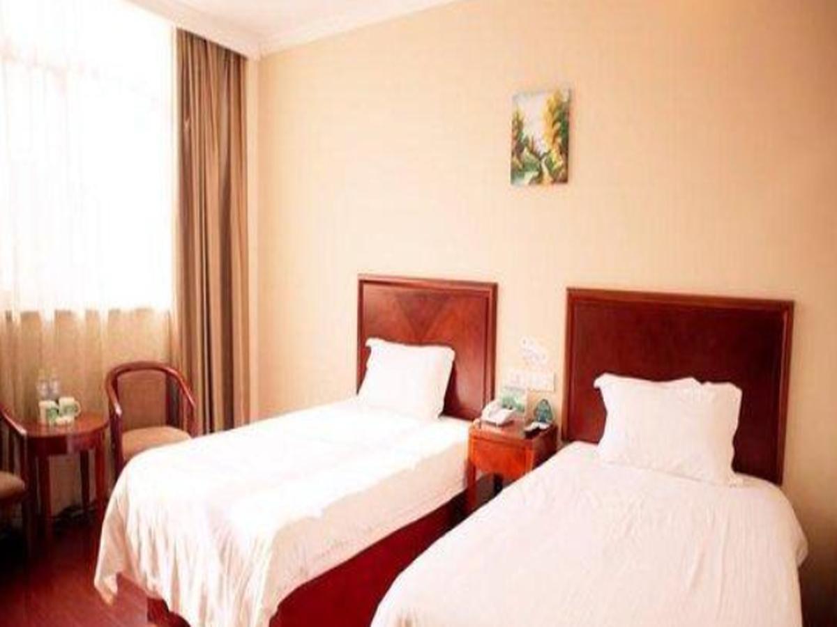 Greentree Inn Shandong Heze Mudan Road Bus Terminal Station Express Hotel Exterior foto