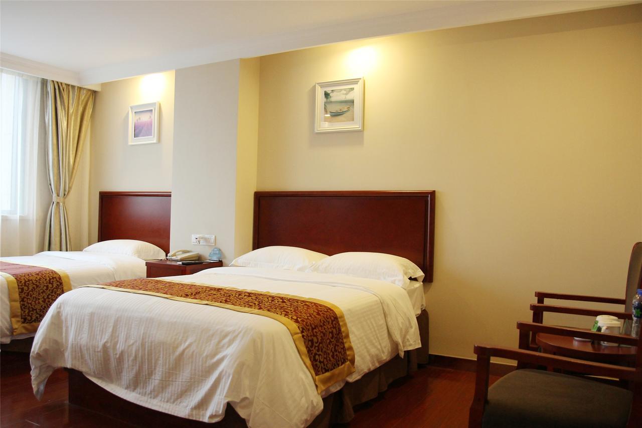 Greentree Inn Shandong Heze Mudan Road Bus Terminal Station Express Hotel Exterior foto