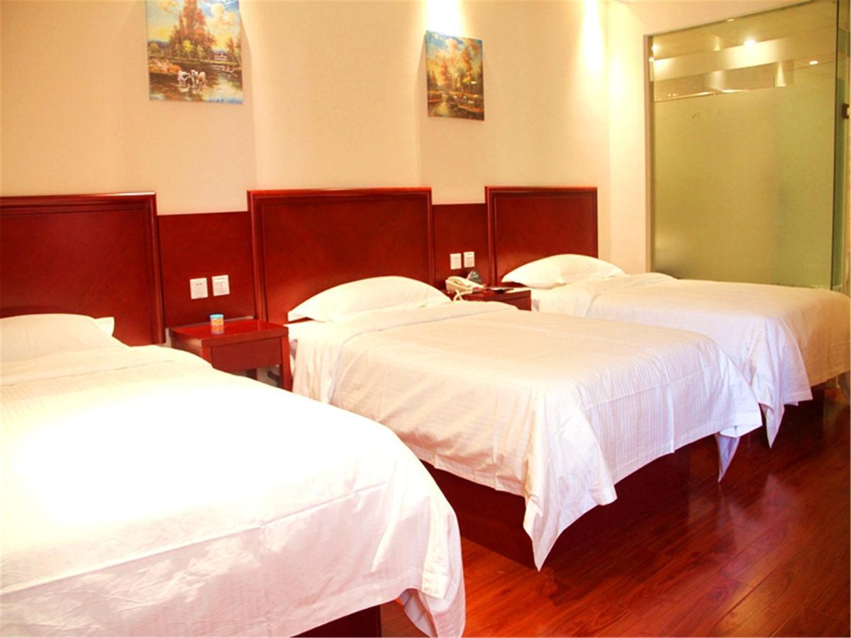 Greentree Inn Shandong Heze Mudan Road Bus Terminal Station Express Hotel Exterior foto