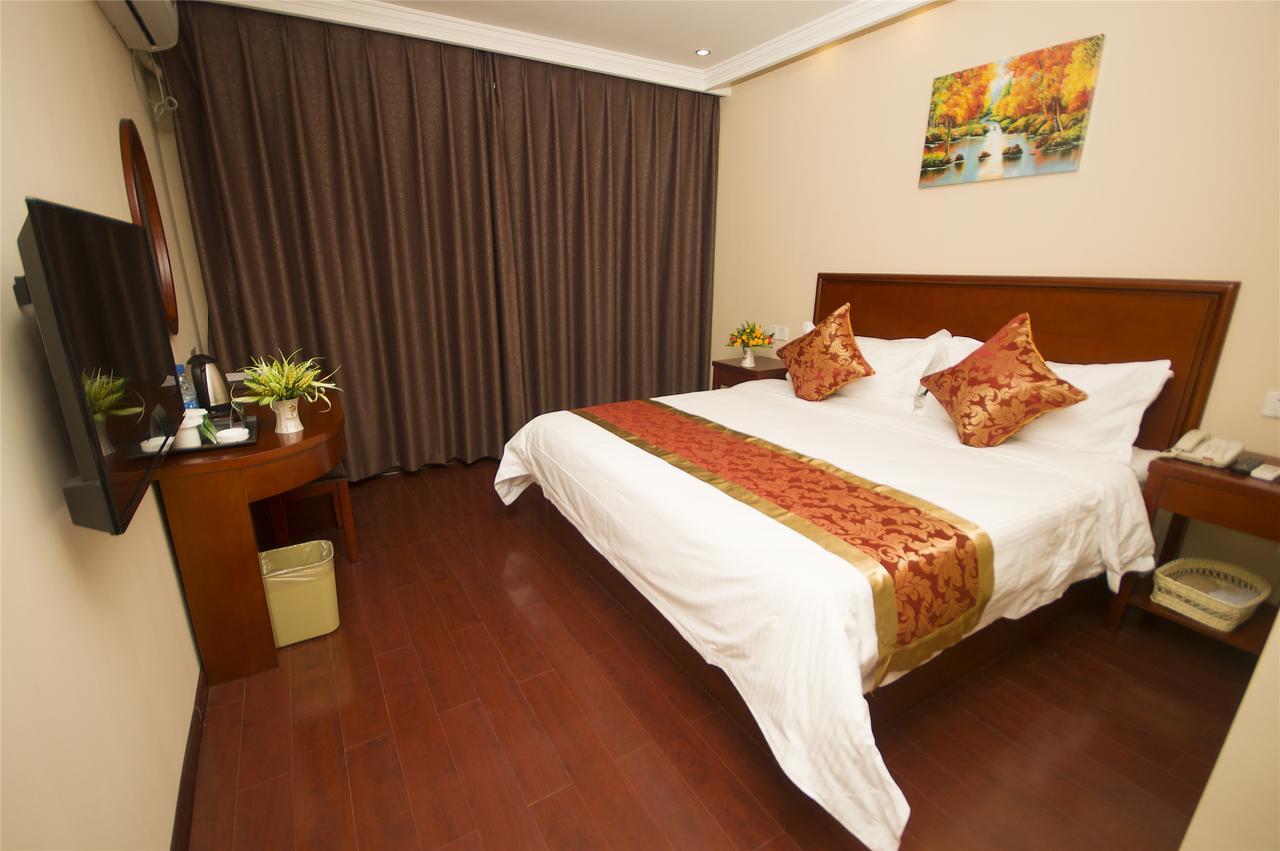 Greentree Inn Shandong Heze Mudan Road Bus Terminal Station Express Hotel Exterior foto